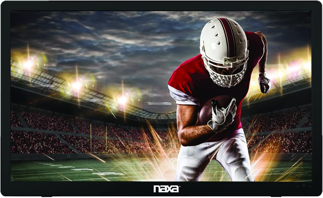 Naxa Portable 16" TV & Digital Multimedia Player with Built-in Rechargeable Lithium Battery & DC Car Cord (NT-1600)