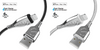 Naztech Titanium USB to MFi Lightning Braided Cable 6ft