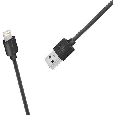 HyperGear MFI Lightning Charge & Sync USB Cable 4ft Black (13831-HYP)
