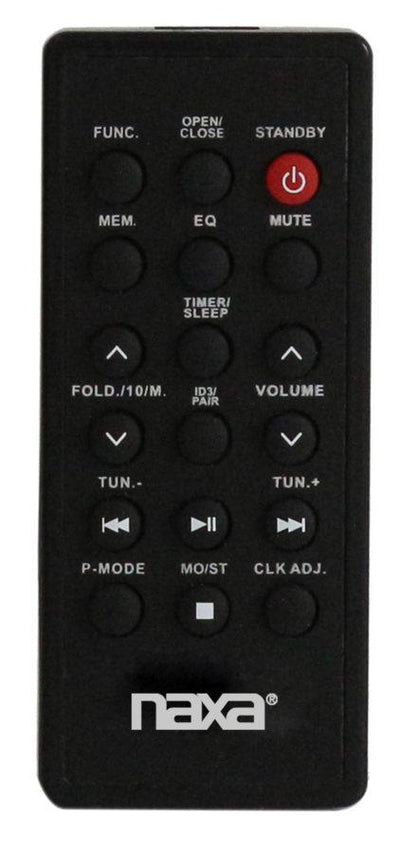 MP3 & CD Bass Reflex Boombox & PA System with Bluetooth (NPB-262)