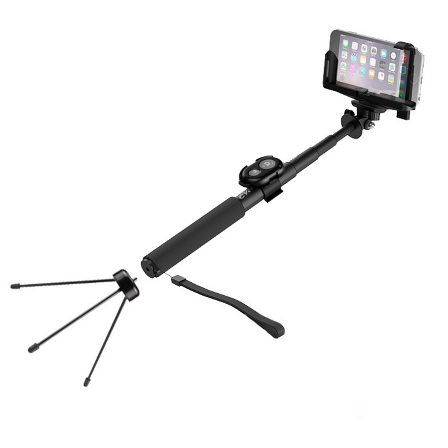 Cygnett GoStick Bluetooth Selfie-Stick and Tripod for Hands-Free Pics and Video