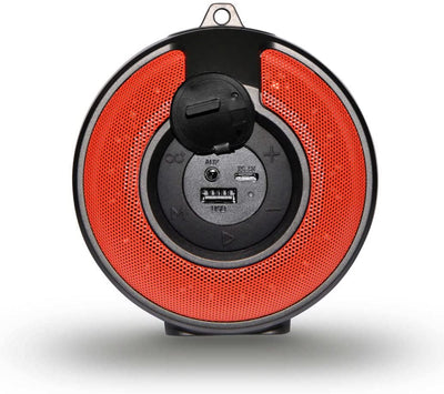 3" Portable Bluetooth Fabric LED Speaker with TWS Link (SPBL1010)
