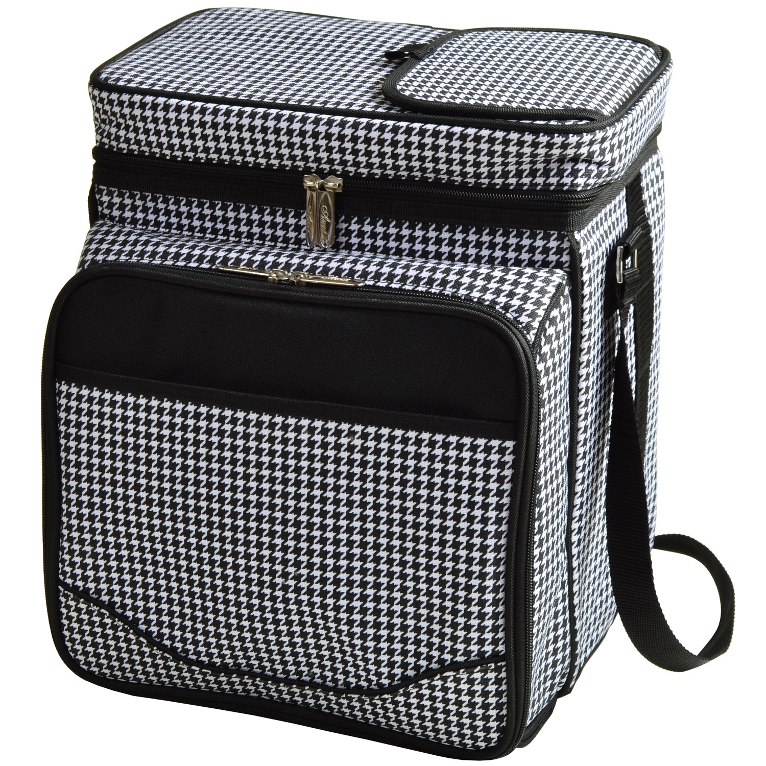 Picnic Basket and Cooler Equipped for 2 in Navy 526-BLB - The Home