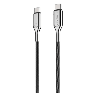 Cygnett Armoured USB-C to USB-C 2.0 Braided Charging Cable 1M Fast Charging