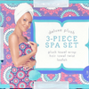 Deluxe Plush 3-Piece Bathroom Gift Box Spa Set