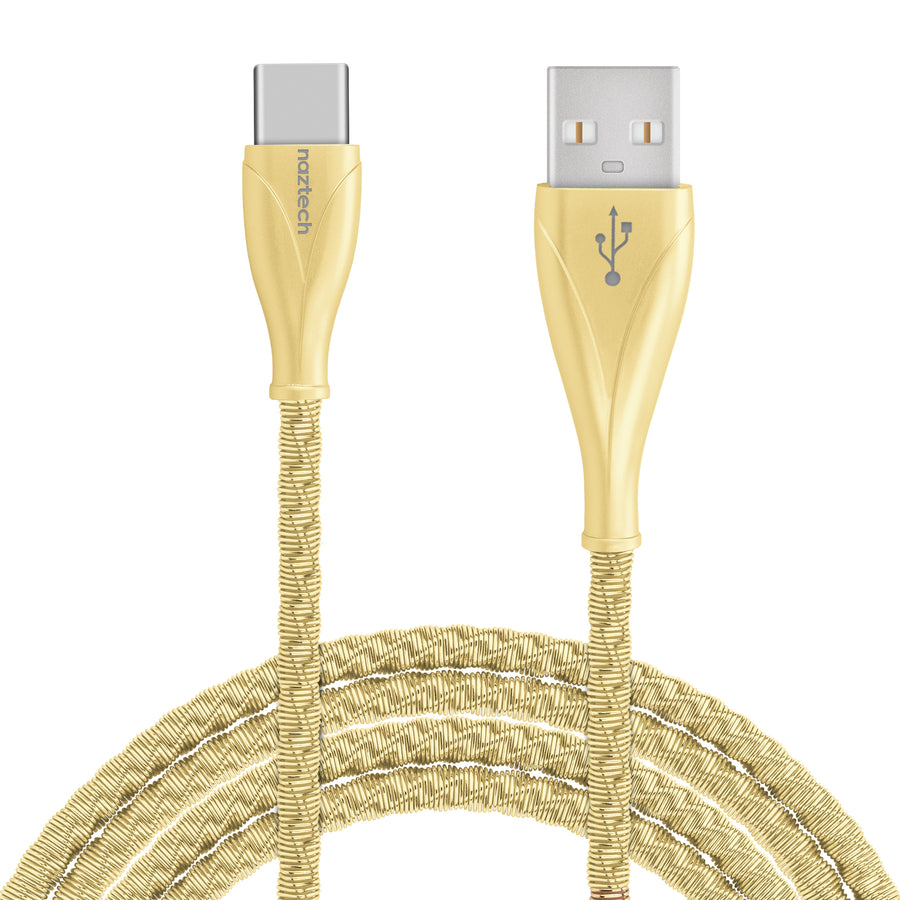 Naztech Elite Series USB-C to USB-A  Metal Cable 4ft (ELITEUSB-PRNT)