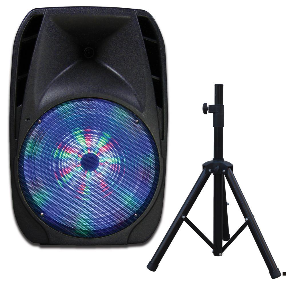 Supersonic 15" Professional Bluetooth Speaker with Tripod Stand (IQ-4415DJBT)