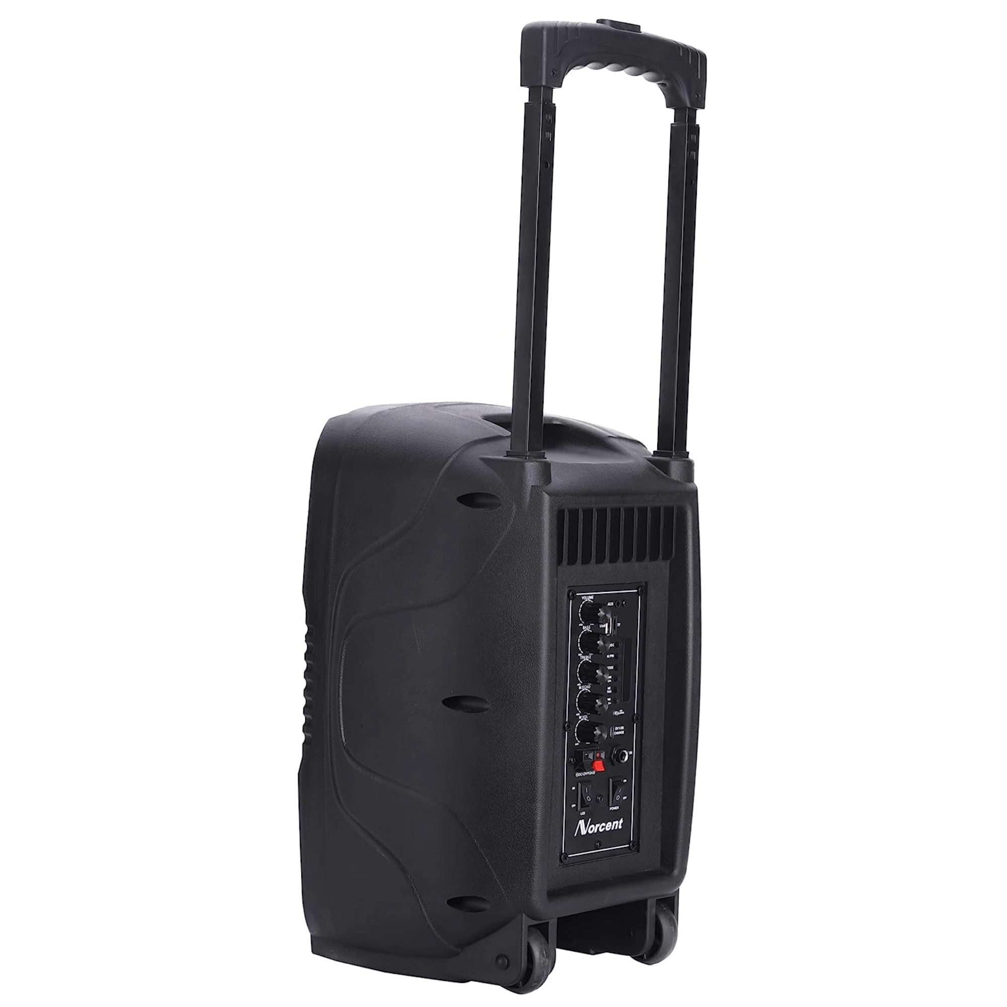 Norcent Dual 6" Tailgate Bluetooth Speaker with Multi-Colored LED Light System