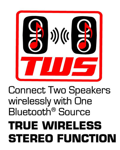 Dual Bluetooth True Wireless Sync Speakers Combo (NAS-3105D)
