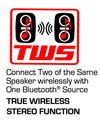 Dual Bluetooth True Wireless Sync Speakers Combo (NAS-3106D)