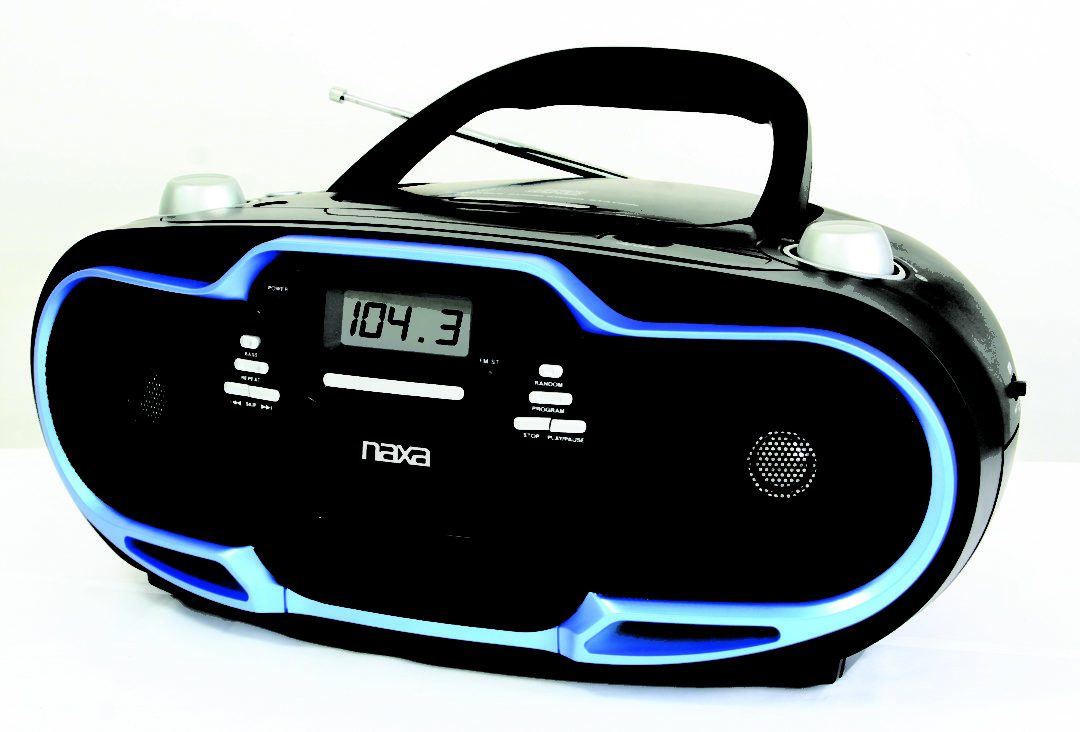 Portable MP3 & CD Player, AM FM Stereo Radio & USB Input (NPB-257) -  Jupiter Gear Home