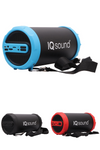 3" Portable Bluetooth Speaker w 10m Range, FM Radio & Heavy Bass (IQ-1606BT)