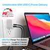 Naztech PD68W GaN Dual Wall Charger for Simultaneous Device Charging (15483-HYP)