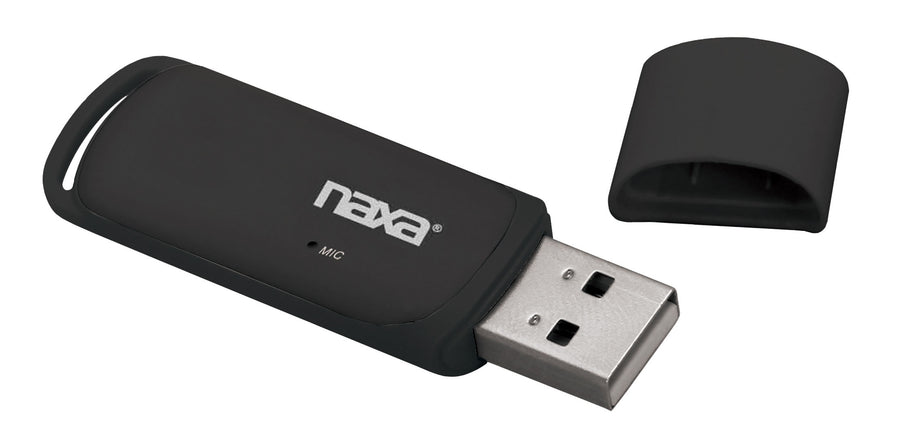 Naxa Wireless Audio Adapter with Bluetooth® for USB Connectors (NAB-4003)