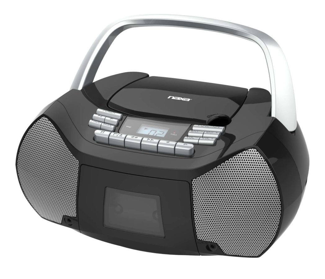 Naxa Portable CD & Cassette Boombox (NPB-268)