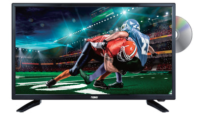 24" Naxa 12 Volt ACDC LED HDTV with DVD and Media Player & Car Package (NTD-2457C)