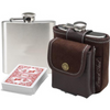 Picnic at Ascot Barware-Hip Flask & Playing Cards (262-BR)