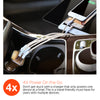HyperGear Quad USB 6.8A Car Charger (QUADCHARG-PRNT)