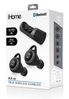AX-50 True Wireless Bluetooth Earbuds with Rotation-Opening Cylindrical Charging Travel Case (BE-101)