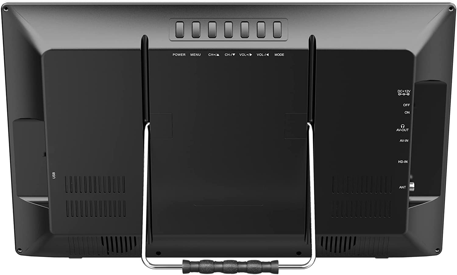 Naxa Portable 16" TV & Digital Multimedia Player with Built-in Rechargeable Lithium Battery & DC Car Cord (NT-1600)