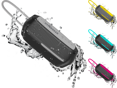HyperGear Wave Water Resistant Wireless Speaker (WATER-PRNT)