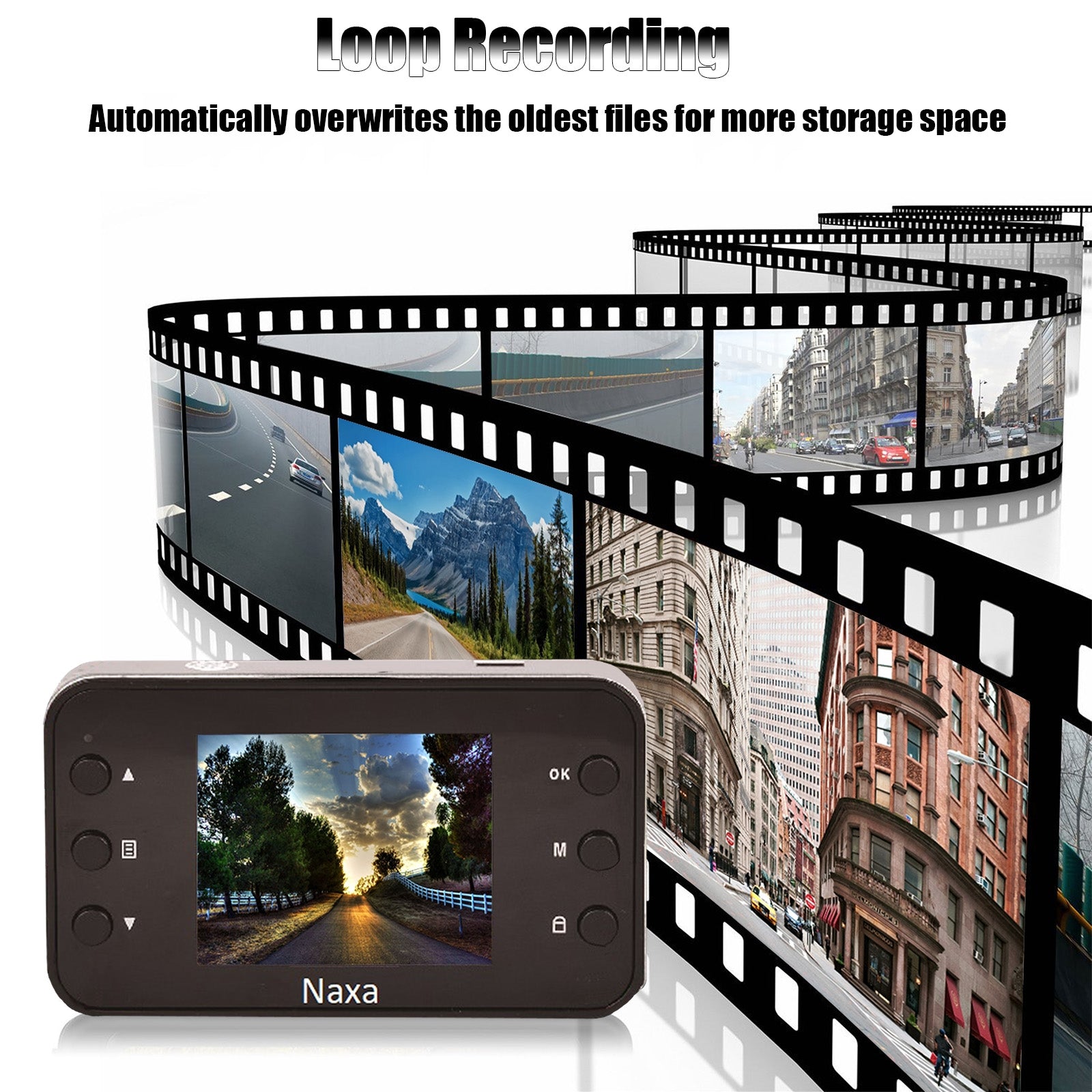 Naxa HD Car Dash Cam (NCV-6000)