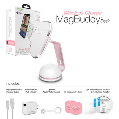 Naztech Magbuddy Wireless Charge Desk Mount (MAGBUDDY-PRNT)