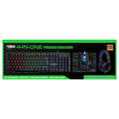 4-in-One Professional Gaming Combo (NG-5000A)