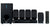 Naxa 5.1 Channel High-Powered Home Theater DVD & Karaoke Speaker System (ND-864)