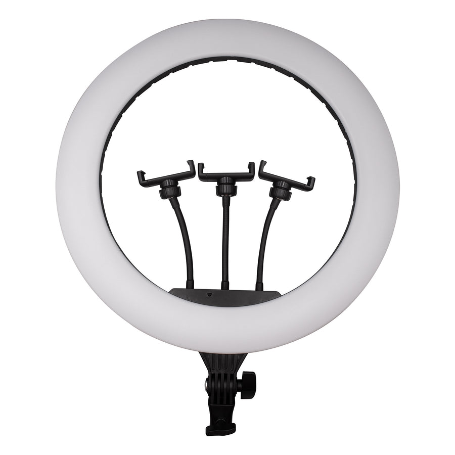 PRO Live Stream 18” Ring Light with 3 Device Holders (SC-3810SR)