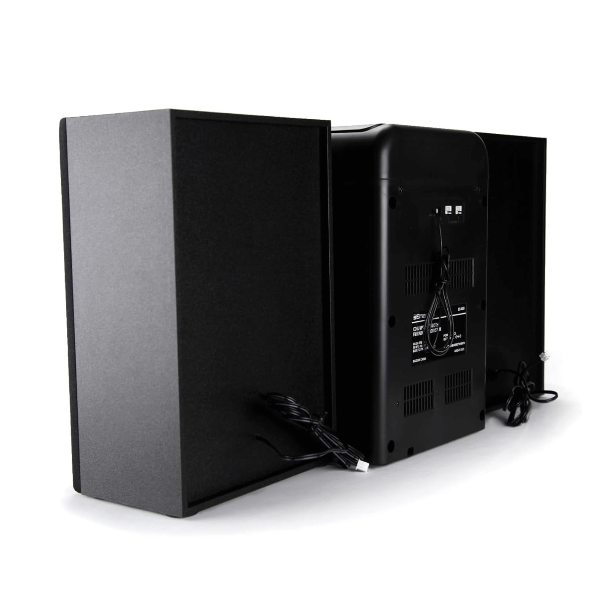 Emerson CD & MP3 Bluetooth FM Radio Microsystem w Aux Jack and Streaming Options