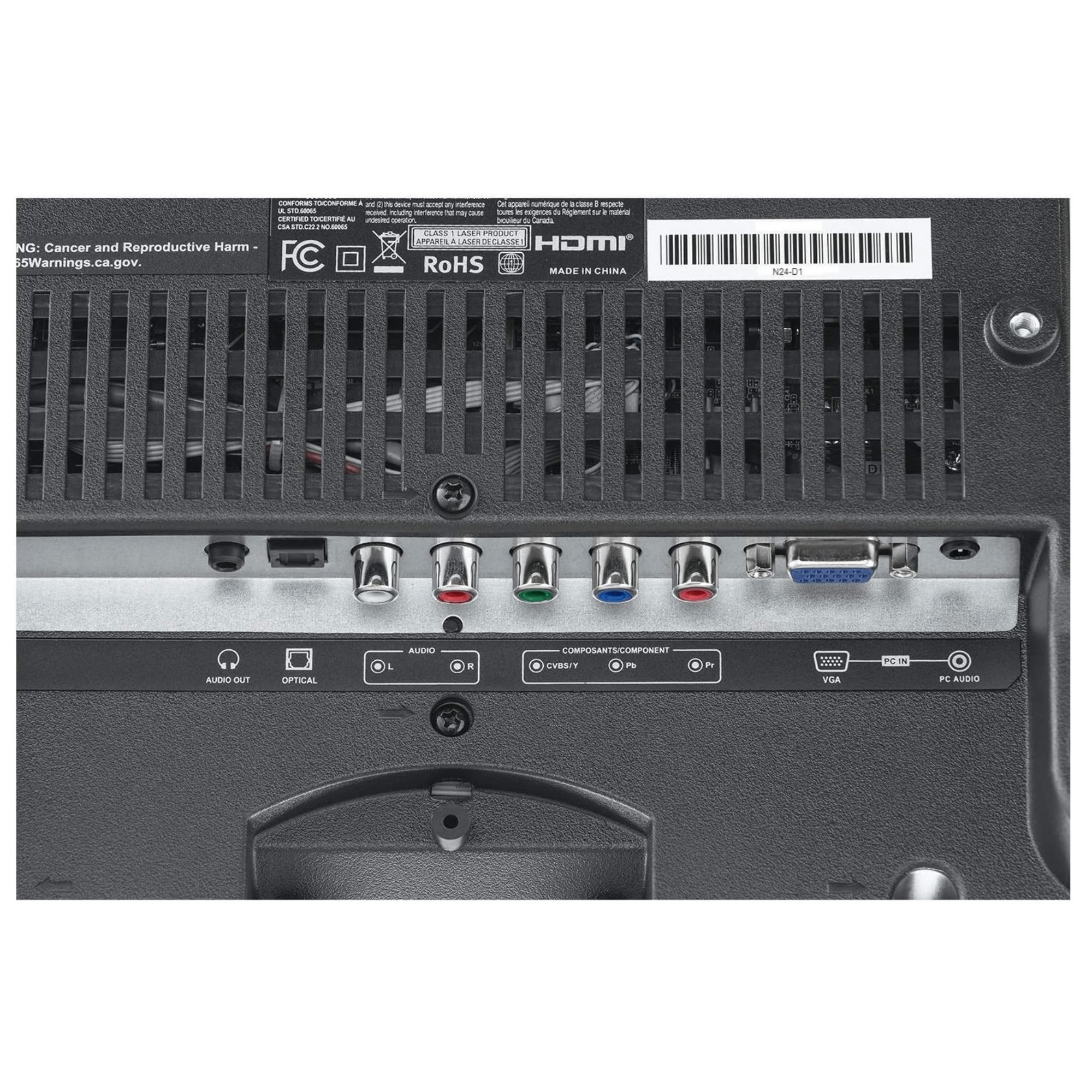 Norcent 24 Inch 720P LED HD Backlight Flat TV DVD Combo with Multimedia Access