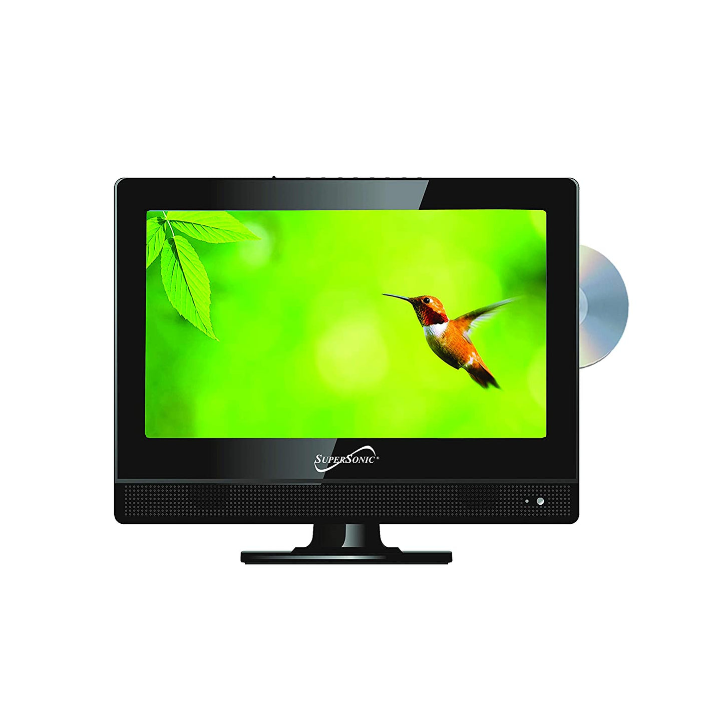 Supersonic 13.3" 12 Volt ACDC LED HDTV with DVD Player, USB, SD Card Reader and HDMI (SC-1312)