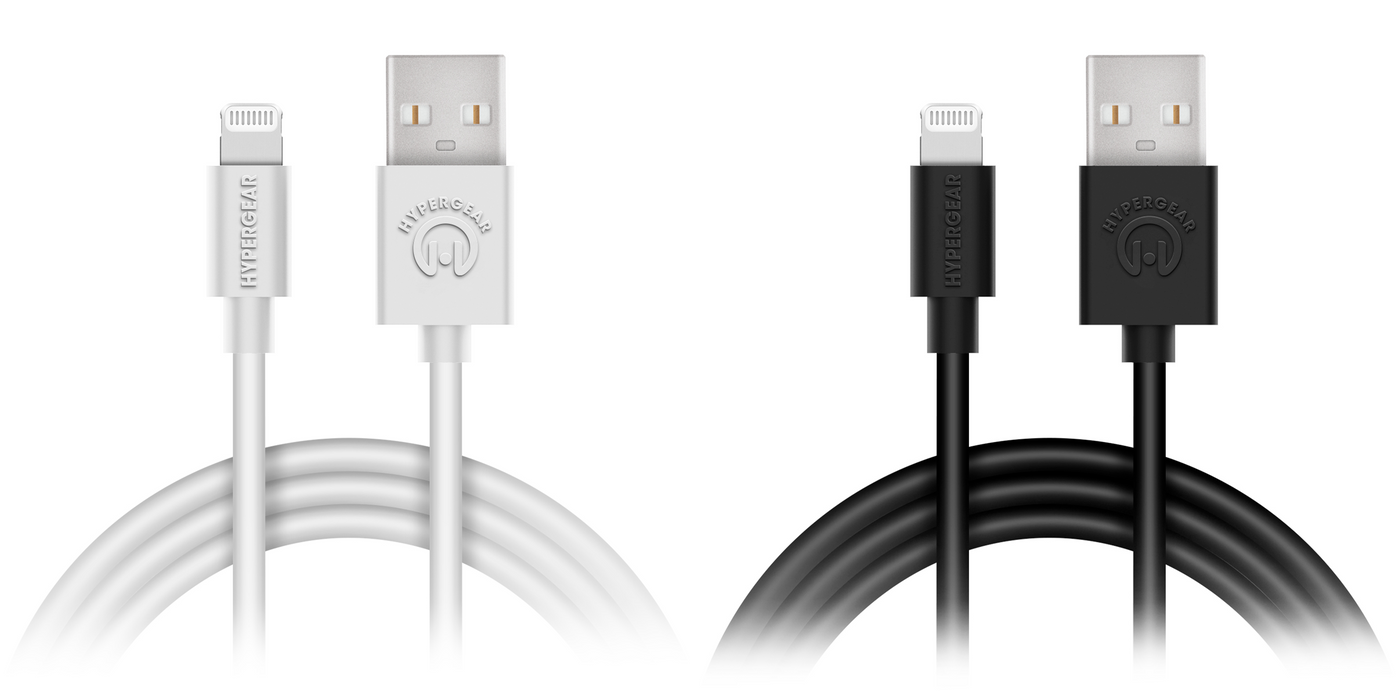 HyperGear USB to Lightning Rounded Cable 4ft