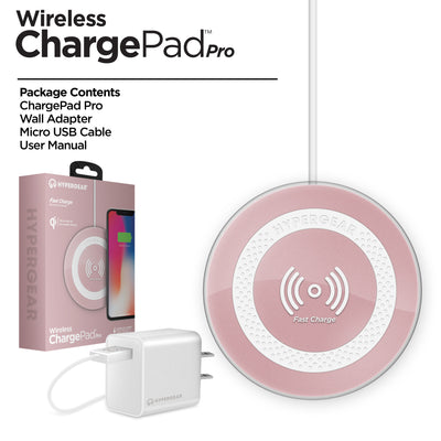 HyperGear ChargePad Pro 10W Wireless Fast Charger (CHARGER10W-PRNT)