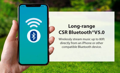 SoundPro Bluetooth Multi-Link Solar Rechargeable Wireless Rock Speaker