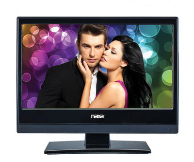 13.3" Naxa 12Volt ACDC LED HDTV ATSC with DVD and Media Player & Car Package (NTD-1356)