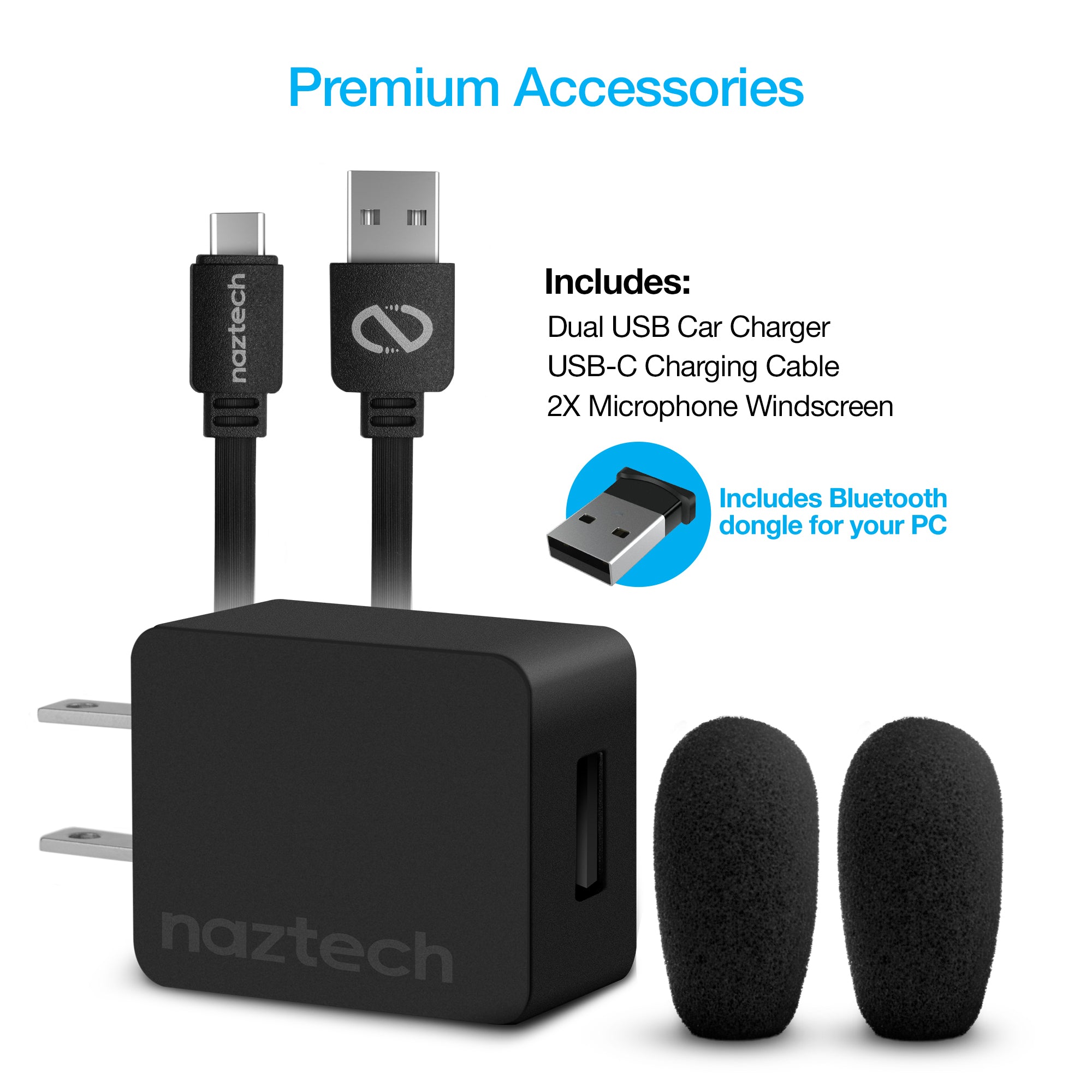 Naztech NXT-700 Xtreme Noise Cancelling Headset for Home Use