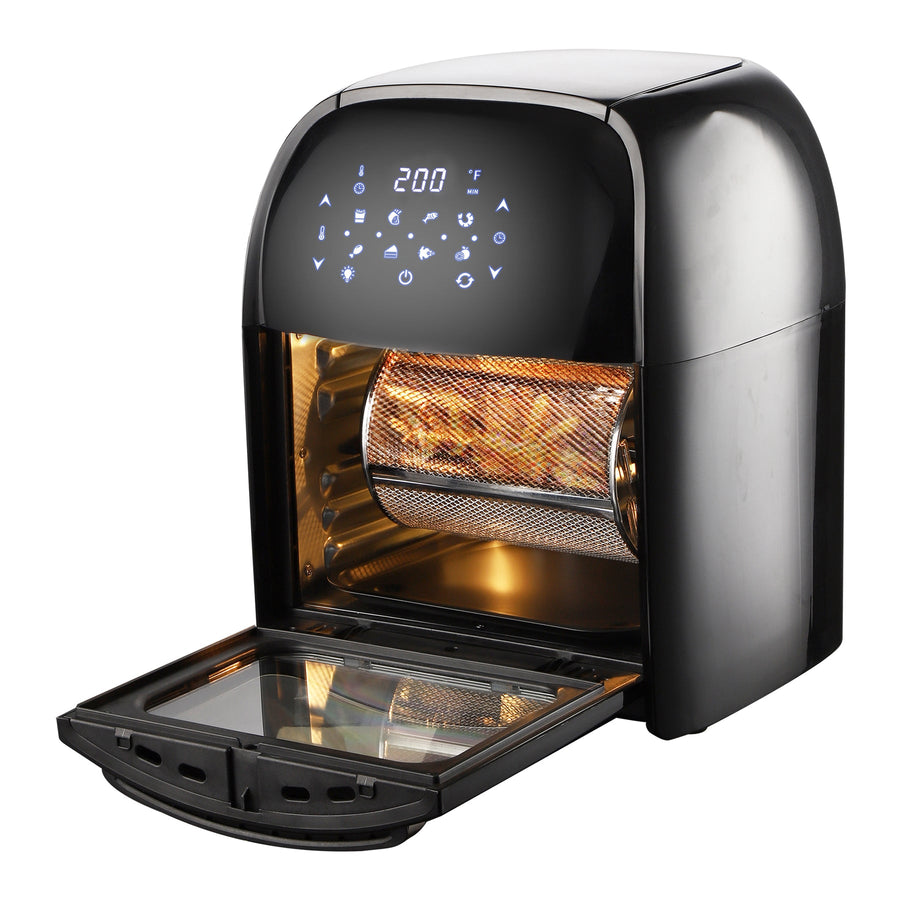 Supersonic National 3-In-1 12 Qt Air Fryer - Dehydrator - Rotisserie Oven (NA-3004AFR)