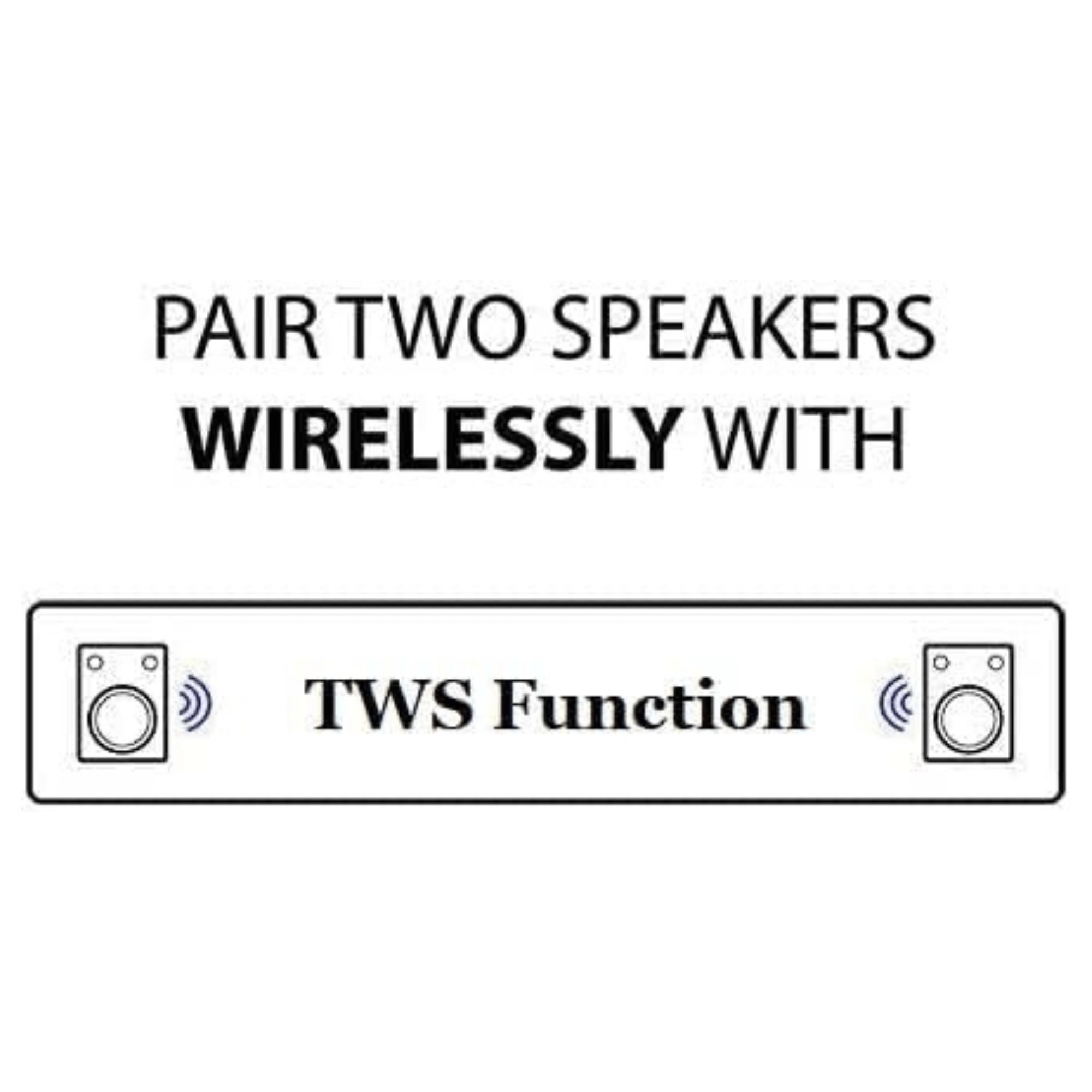 Norcent Dual 6" Tailgate Bluetooth Speaker with Multi-Colored LED Light System