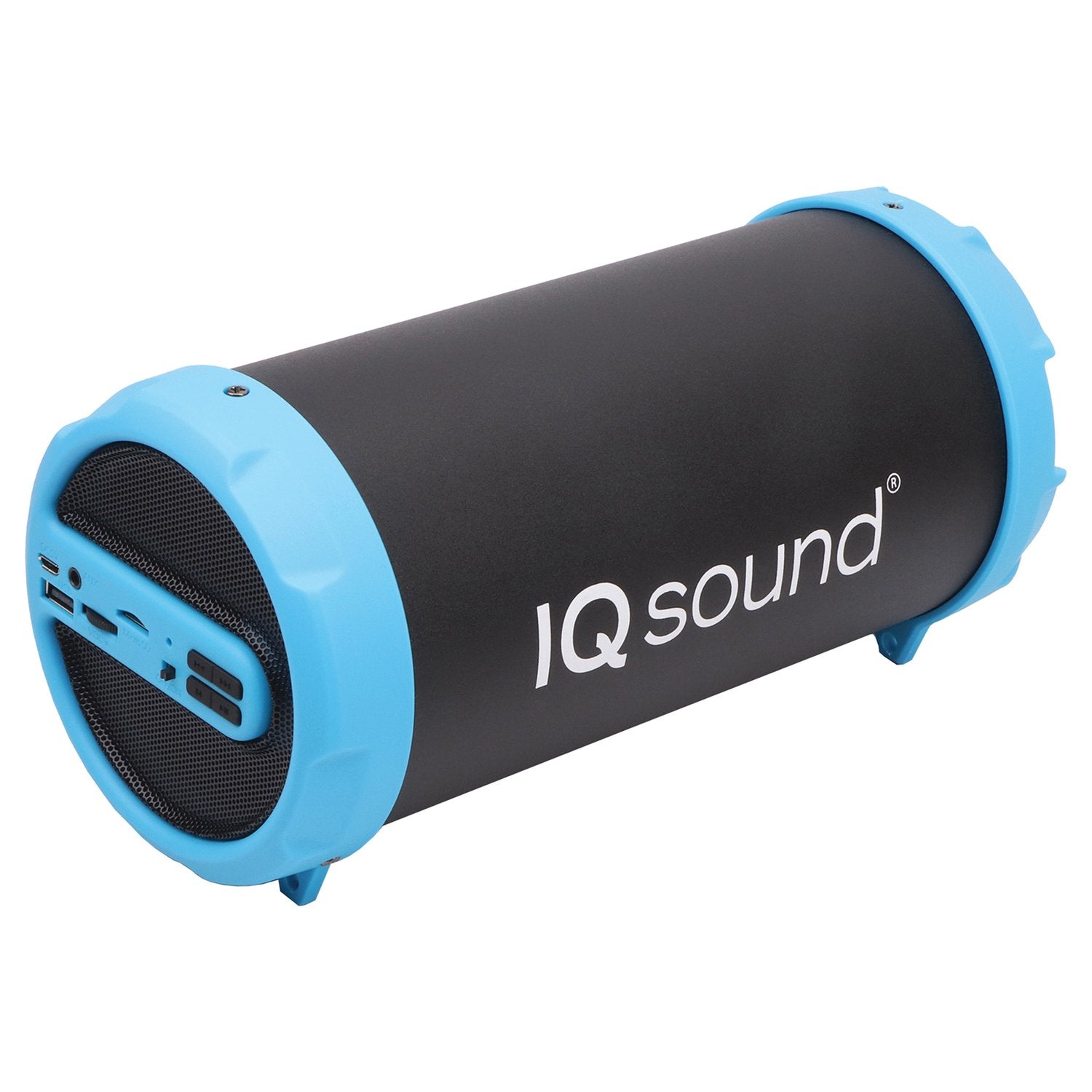 Supersonic 3" Portable Bluetooth Speaker w 10m Range, FM Radio & Heavy Bass (IQ-1606BT)