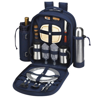 Picnic at Ascot Picnic Backpack with Service for 2 & Coffee (082)