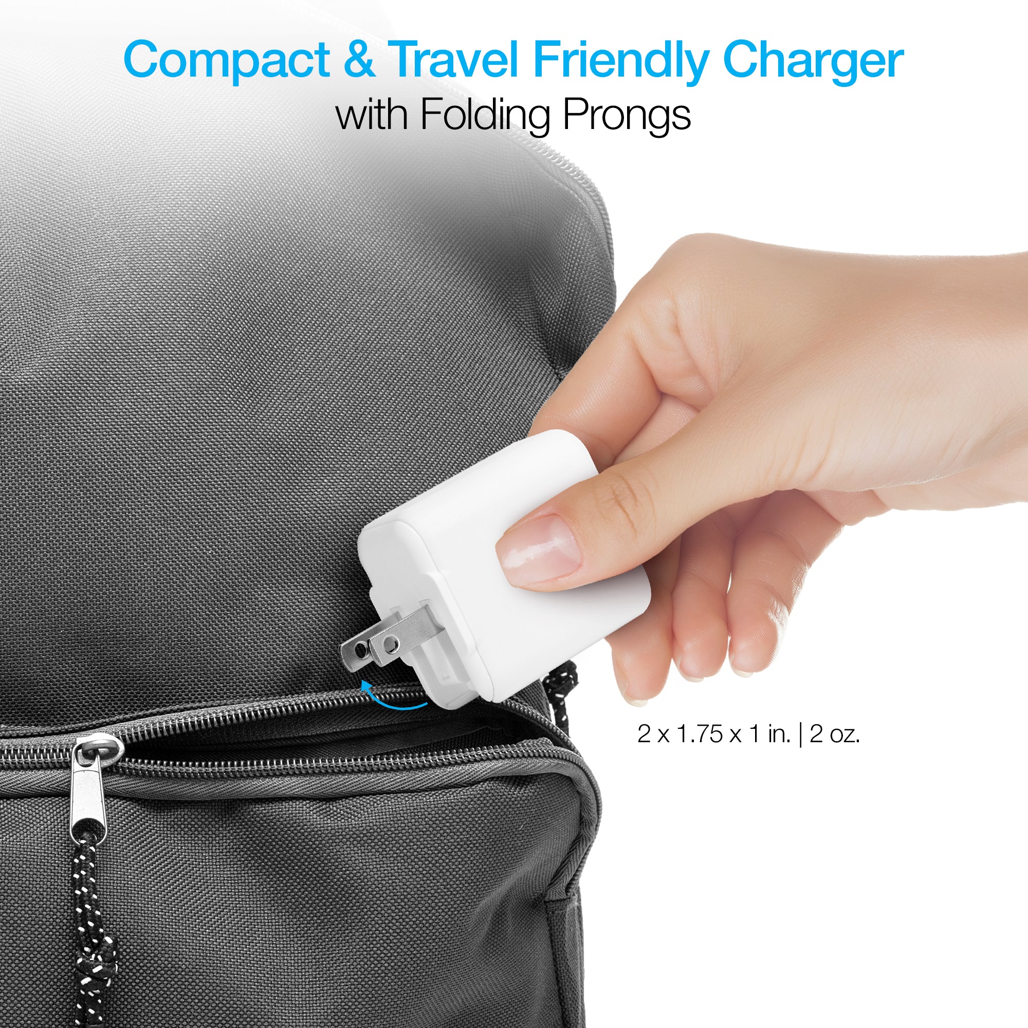 Naztech 20W PD Wall Charger + USB-C to Lightning 4ft Cable