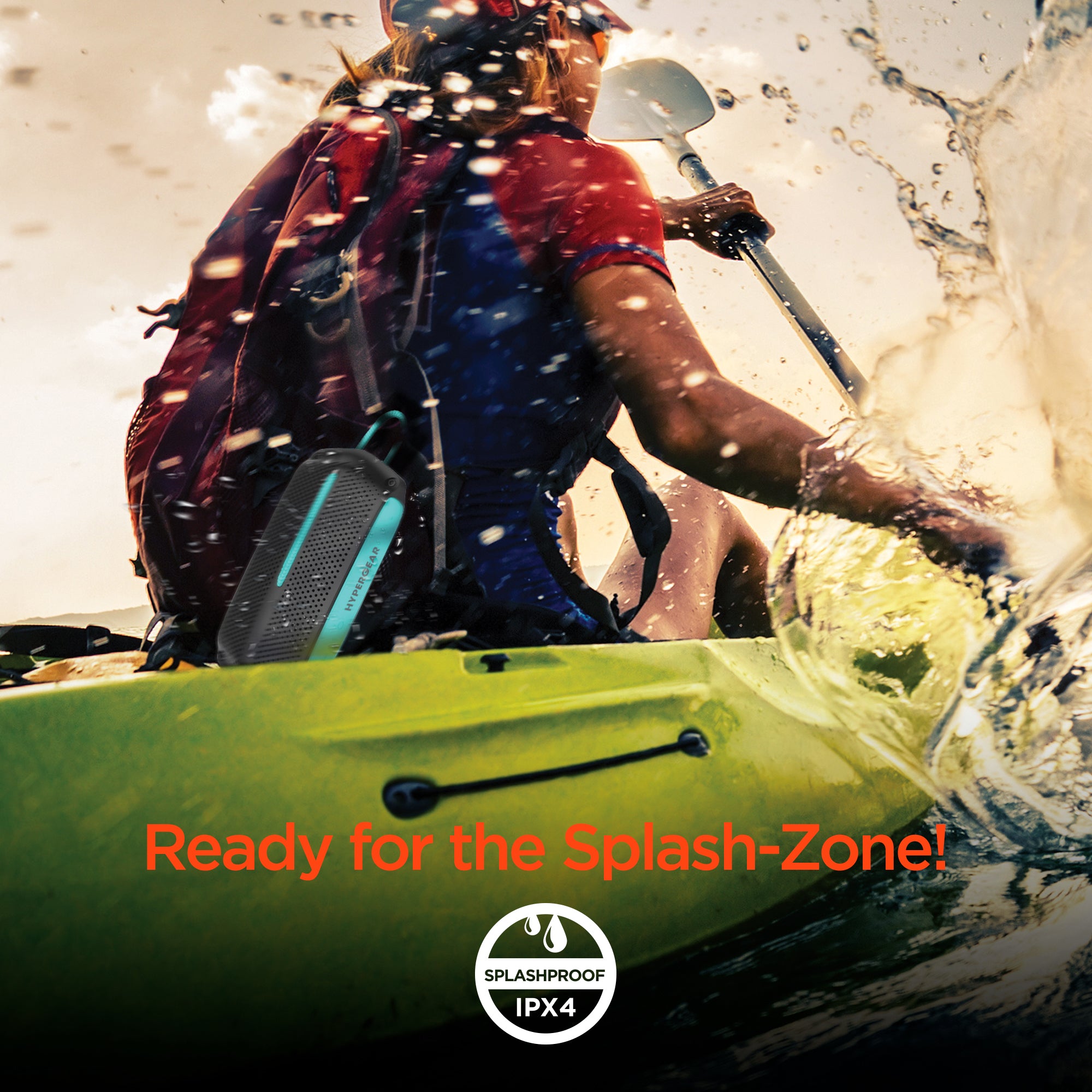 HyperGear Wave Water Resistant Wireless Speaker