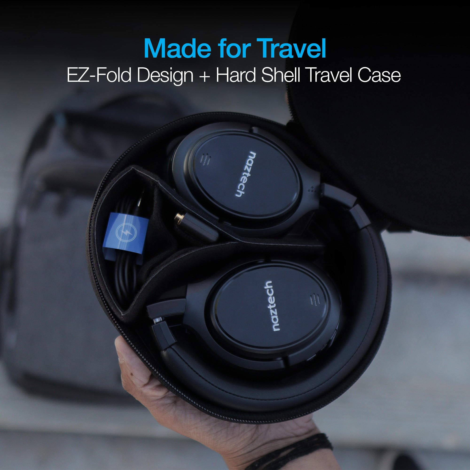 Naztech Driver ANC1000 Wireless Headphones