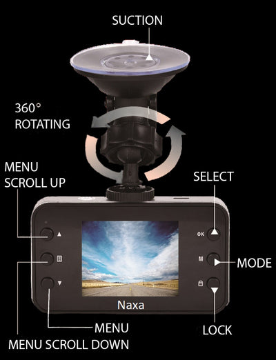 HD Car Dash Cam (NCV-6000)