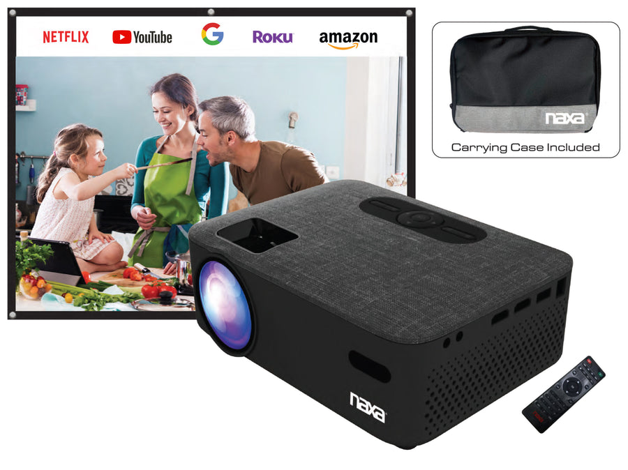 Naxa 150” Home Theater LCD Projector Combo