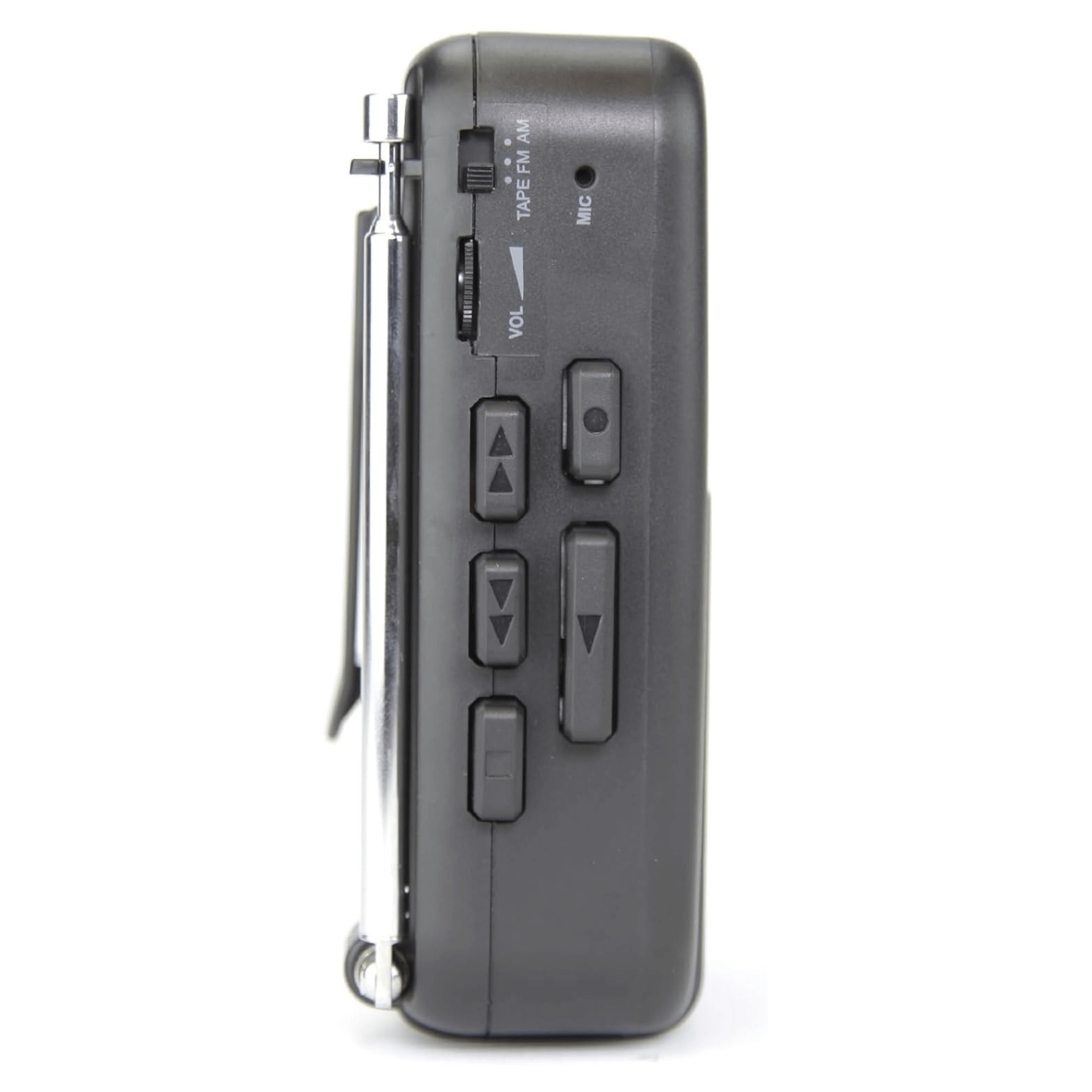 Emerson Portable Cassette Player with Bluetooth Out and Built-In Microphone