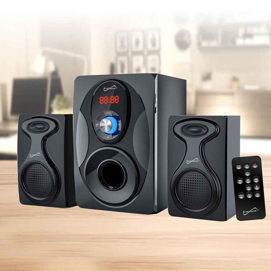 Bluetooth Multimedia Speaker System with Remote Control (SC-1129BT)