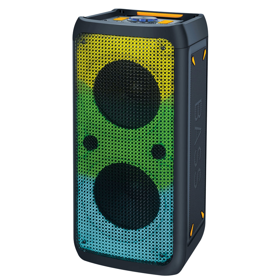 Supersonic 2 x 8" Portable Bluetooth Speaker with True Wireless Technology (IQ-7028DJBT)